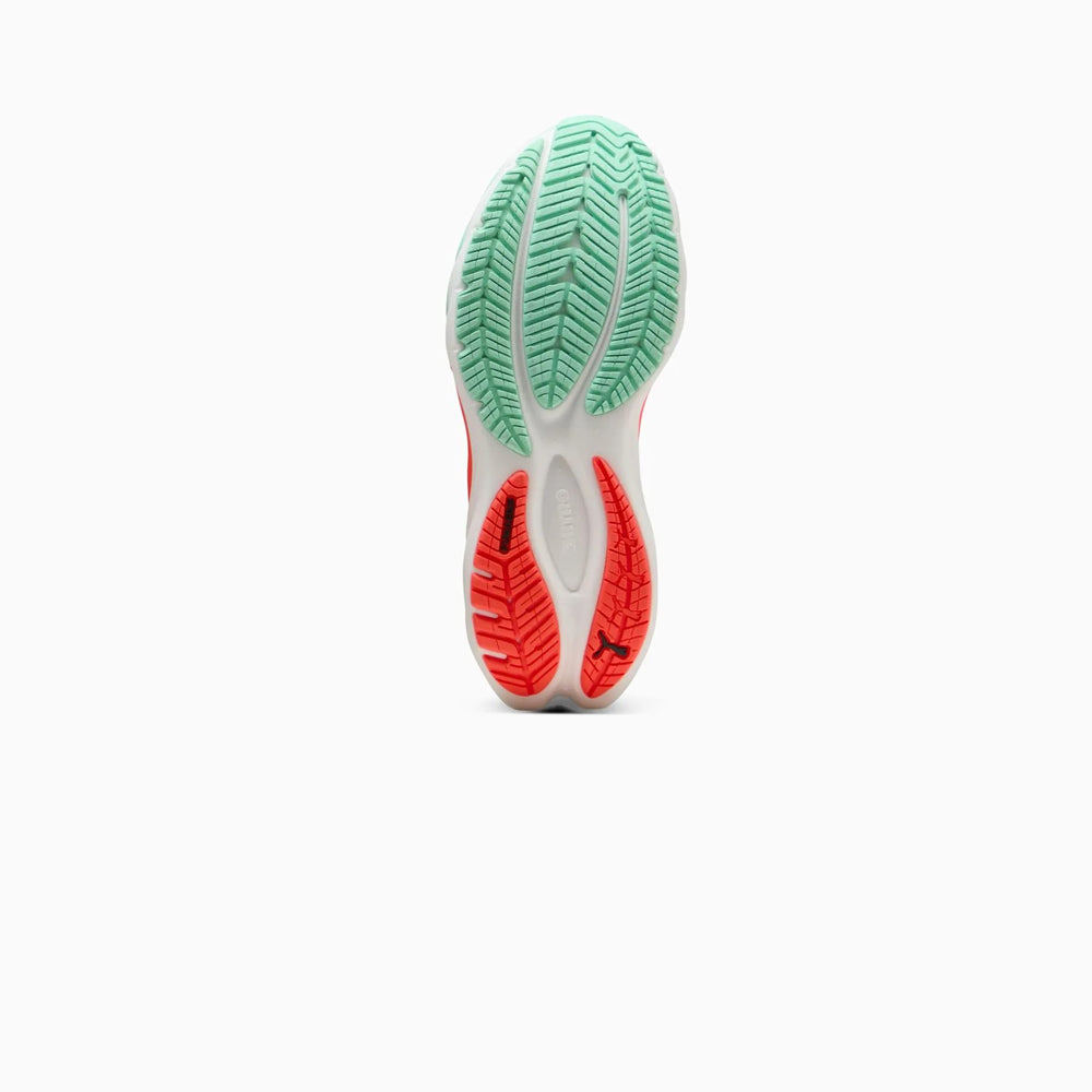 Tenis Deportivo Para Dama Puma Velocity NITRO 4 Blanco Menta Rojo Ab0701