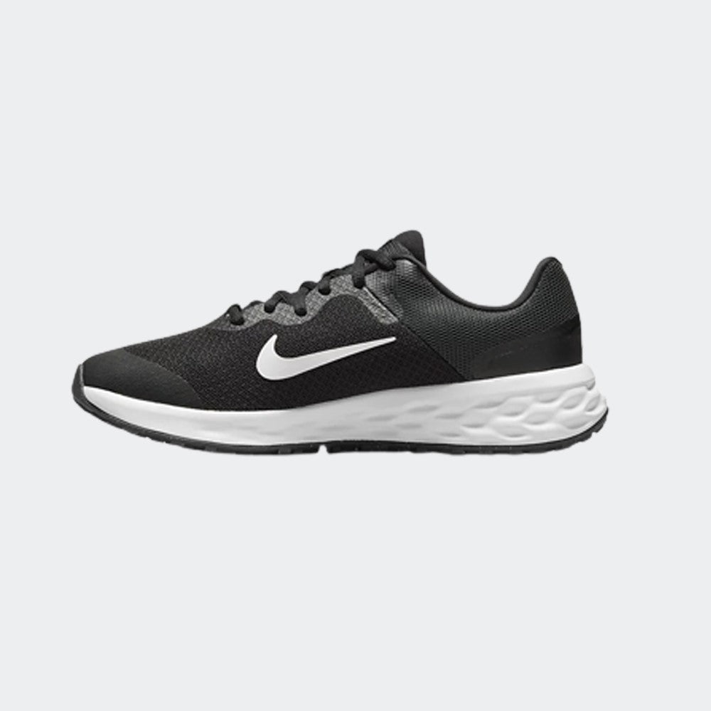 Tenis Deportivo Para Dama Nike Revolution 6 Negro Blanco Ab0701