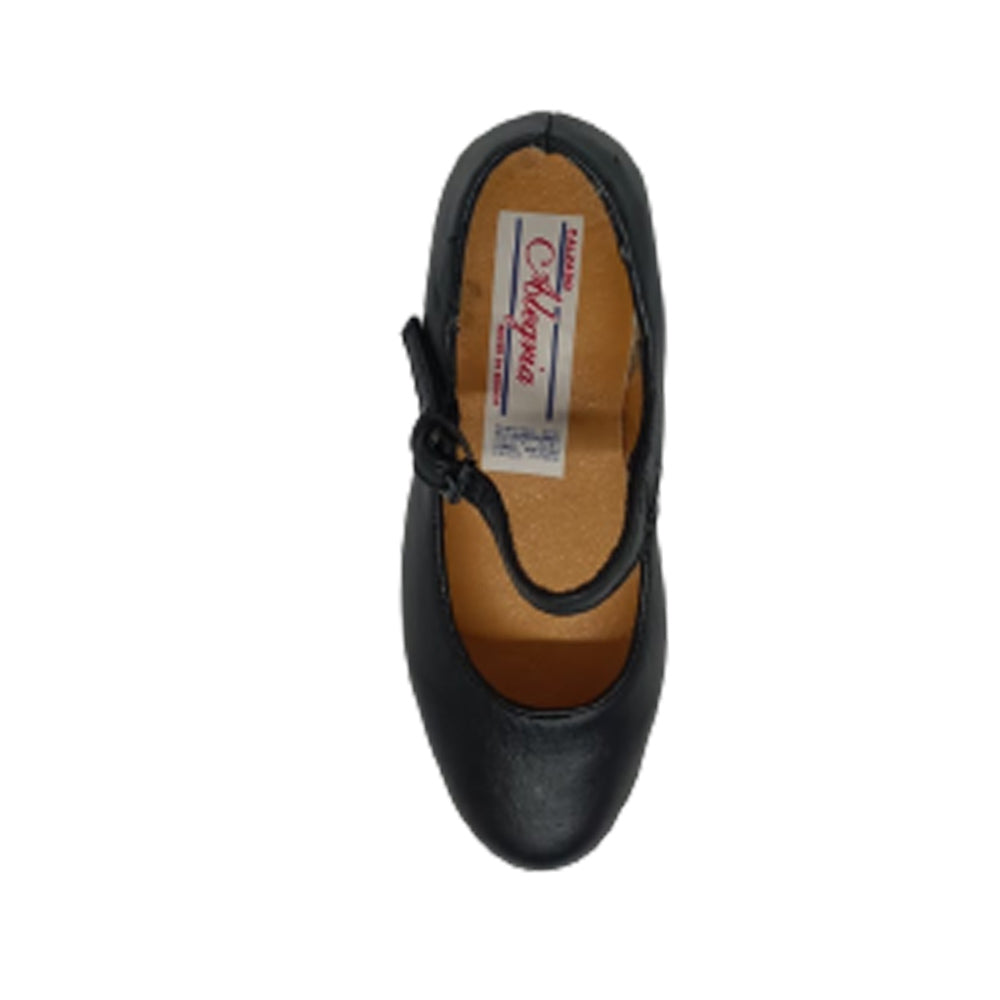Zapato De Danza Para Niña Alegria 00A950 Negro Ab0701