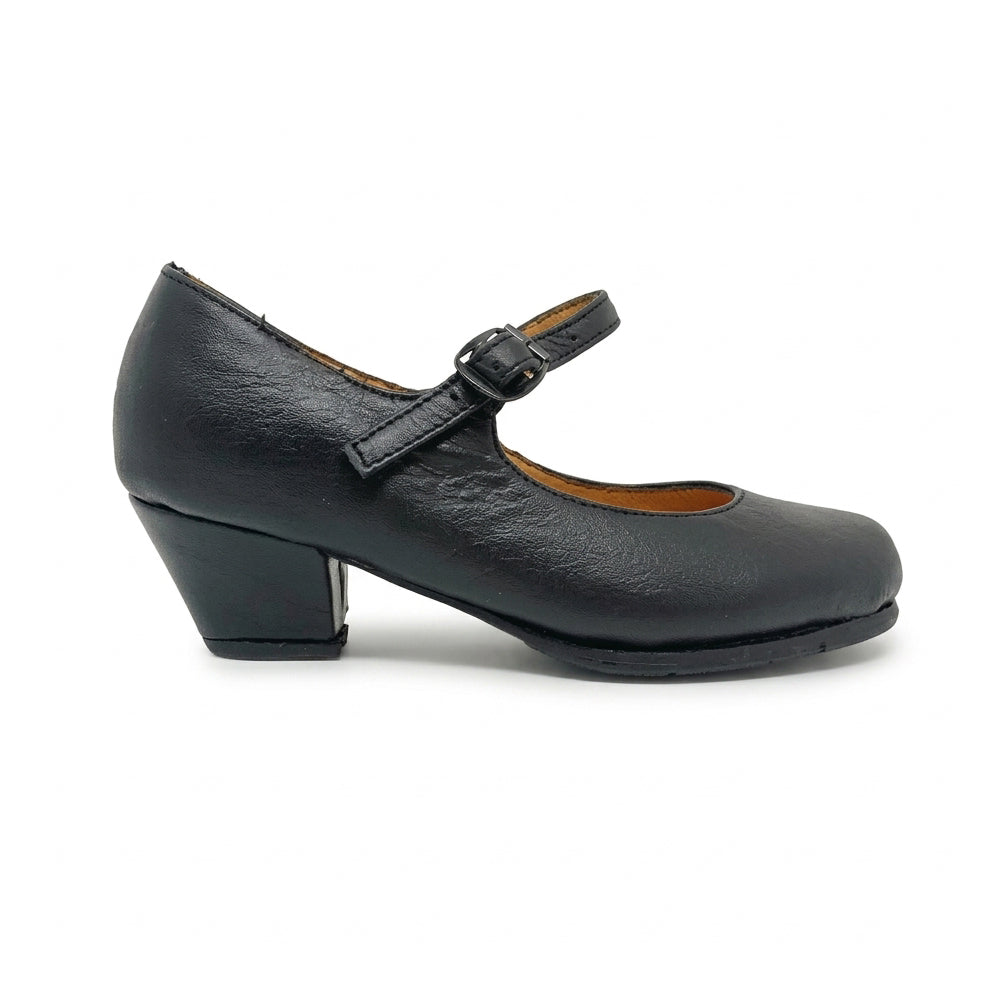 Zapato De Danza Para Niña Alegria 00A950 Negro Ab0701