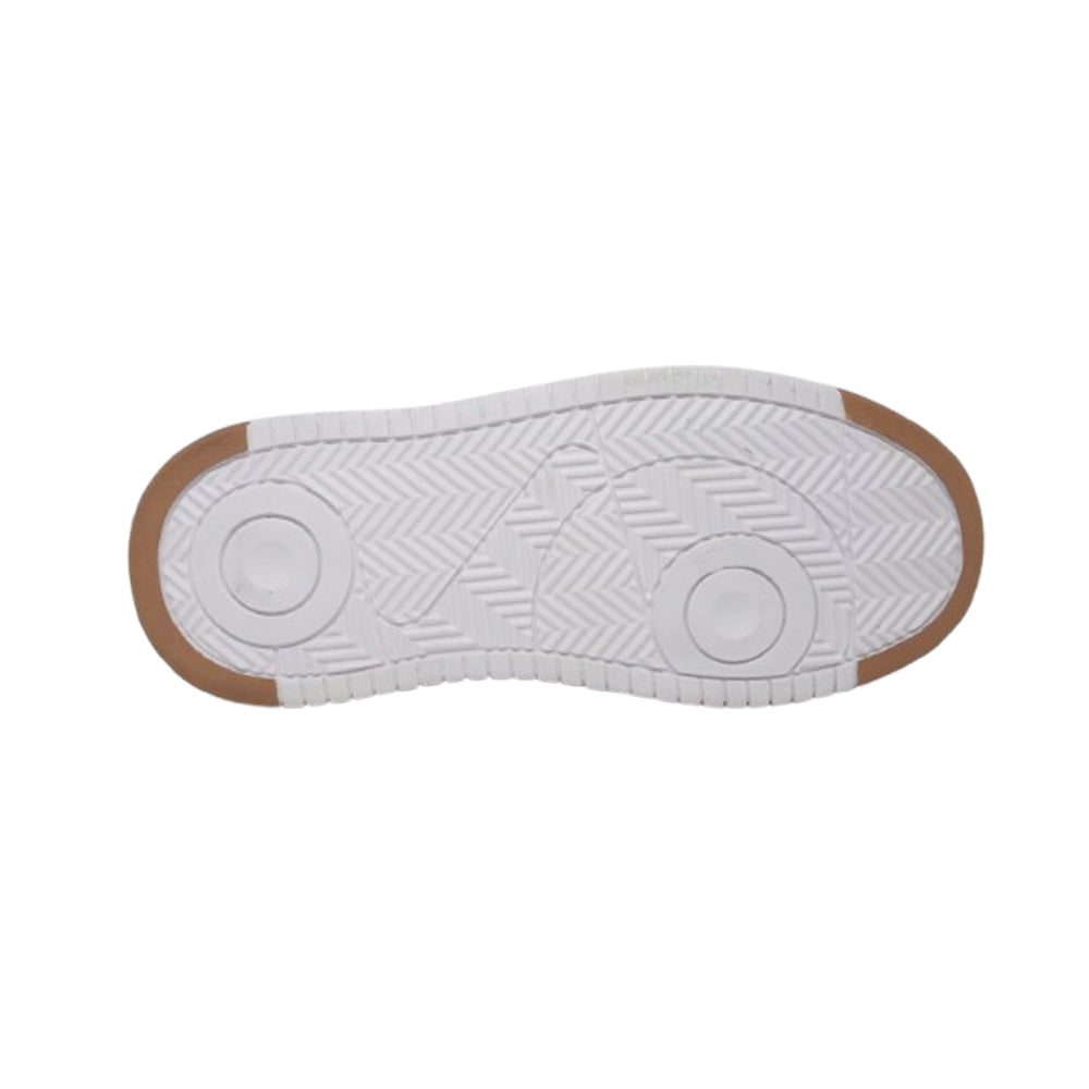 Tenis Plataforma Dama Dva 0905 Negro Blanco Ab0701