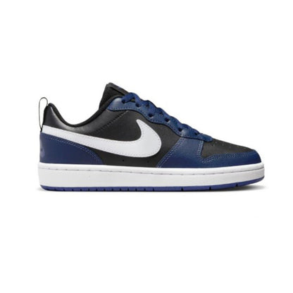 Tenis Casual Para Dama Nike Court Borough Low Marino Negro Blanco Ab0701