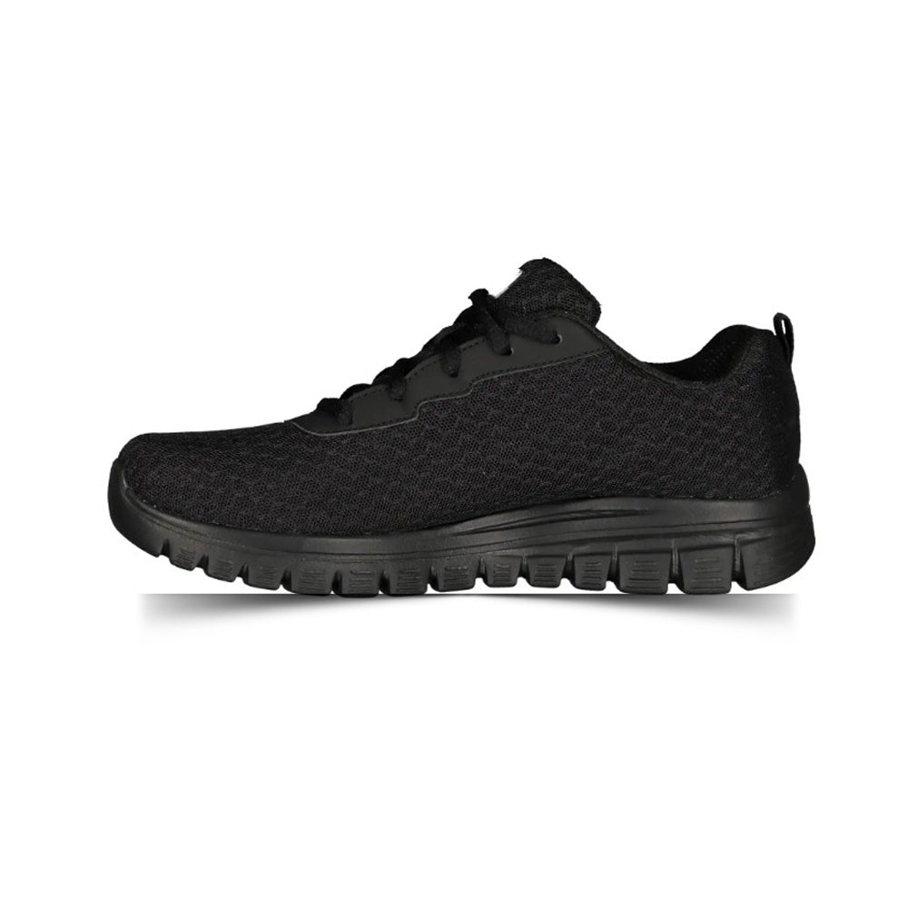 Tenis Deportivo Para Dama Skechers 10000MX Negro Ab0701