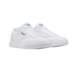 Tenis Casual Para Dama Reebok Court Advance Blanco Verde Ab0701