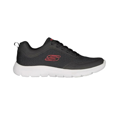 Tenis Deportivo Para Dama Skechers 10001MX Negro Blanco Ab0701