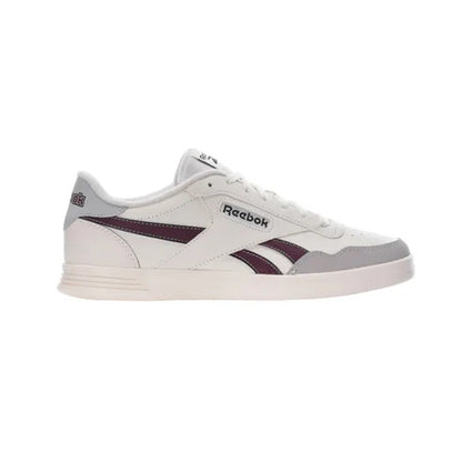 Tenis Casual Para Dama Reebok Court Advance Latte Gris Vino Ab0701