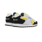 Tenis Casual Para Caballero Reebok Glide Blanco Amarillo Negro Ab0701