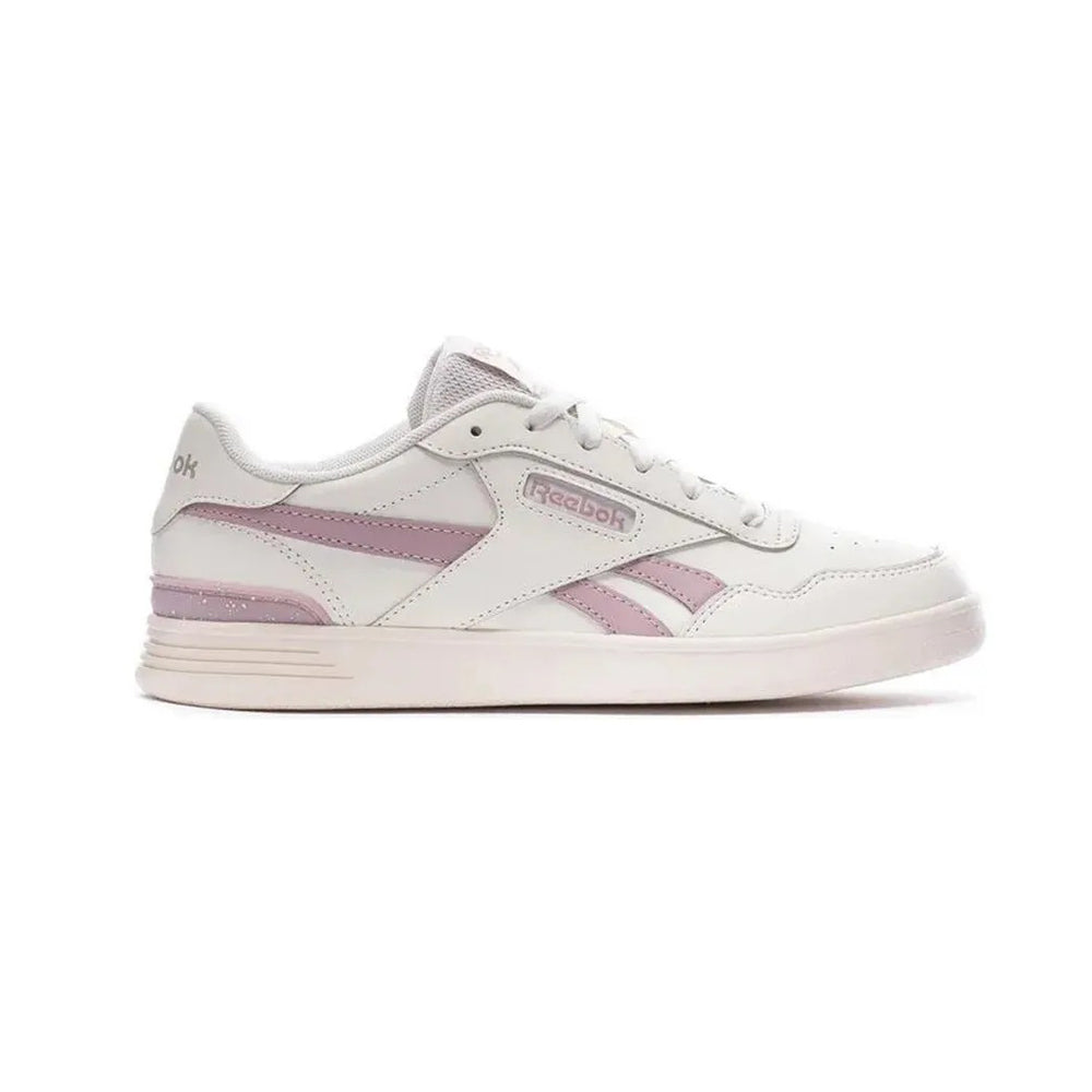 Tenis Casual Para Dama Reebok Court Advance Clip Latte Malva Ab0701