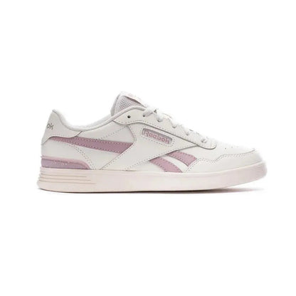 Tenis Casual Para Dama Reebok Court Advance Clip Latte Malva Ab0701