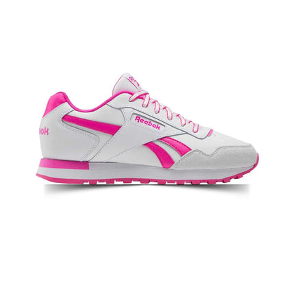 Tenis Casual Para Dama Reebok Royal Glide Blanco Fiusha Ab0701
