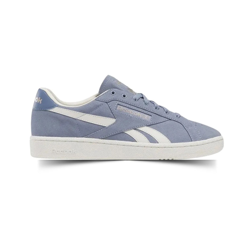 Tenis Casual Para Dama Reebok Club C Ground Blanco Azul Ab0701