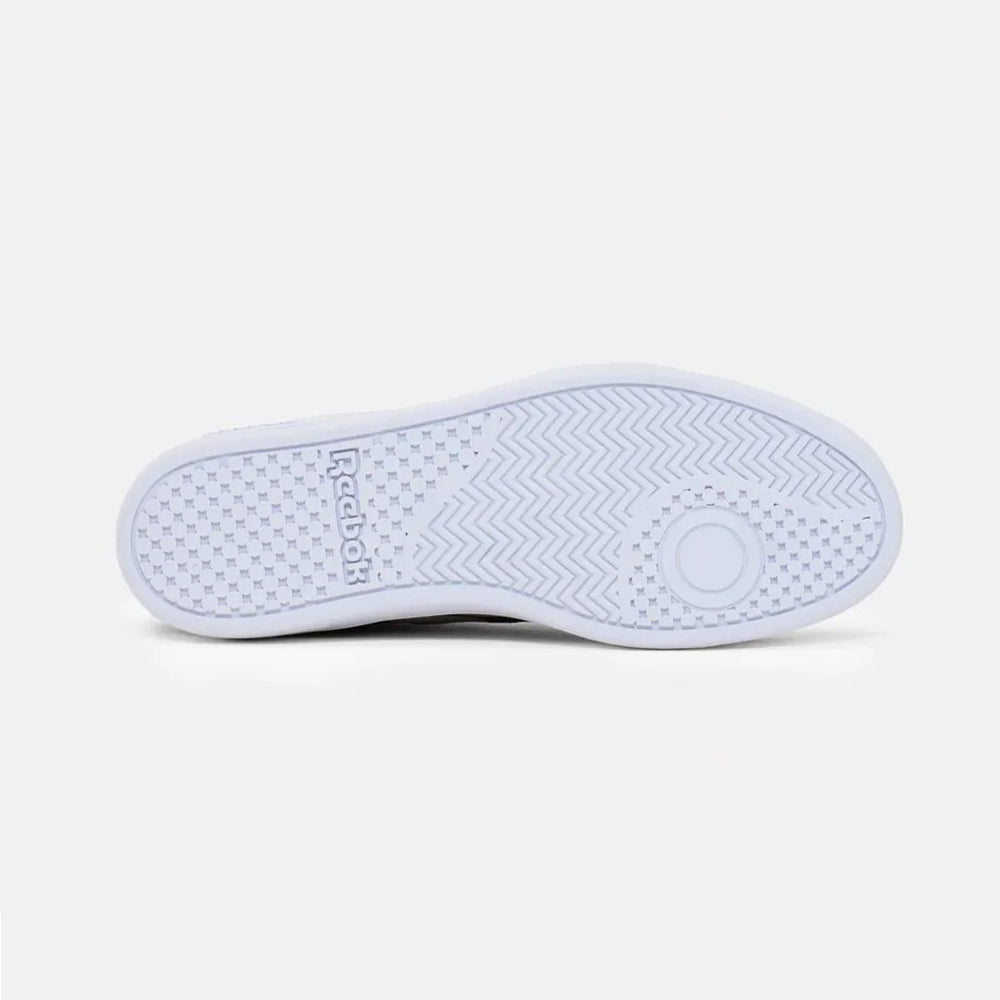 Tenis Casual Para Caballero Reebok Court Retro Gris Negro Blanco Ab0701