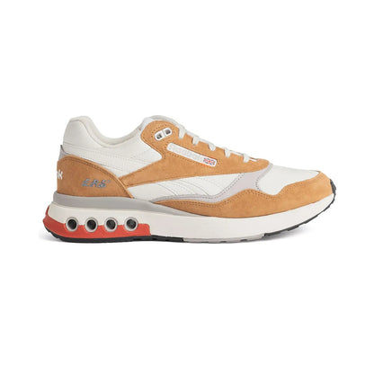 Tenis Casual Para Caballero Reebok ERS World Beige Naranja Gris Ab0701