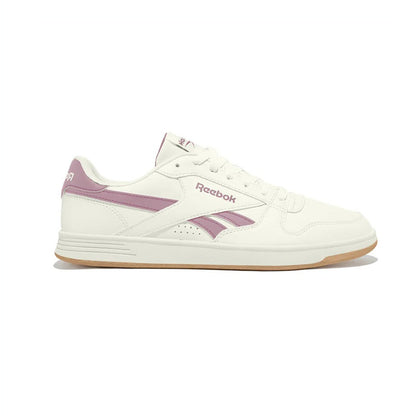 Tenis Dasual Para Dama Reebok Match Prime Blanco Malva Ab0701