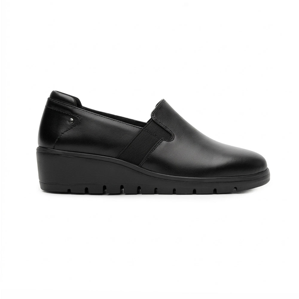 Calzado Flexi Para Dama Suela Extra Ligera 104813 Negro Ab0701