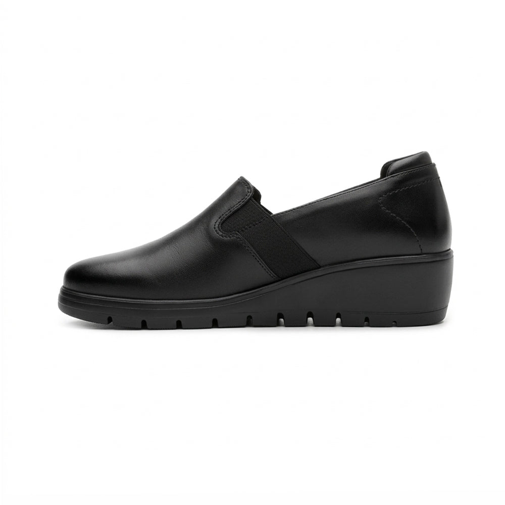 Calzado Flexi Para Dama Suela Extra Ligera 104813 Negro Ab0701