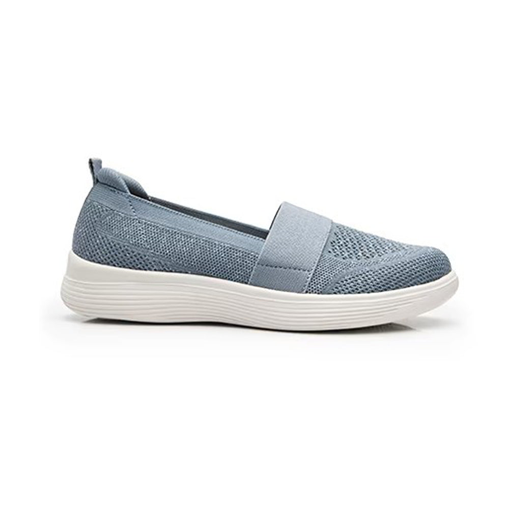 Sneaker Slip On Para Dama Flexi 104932 Azul Ab0701
