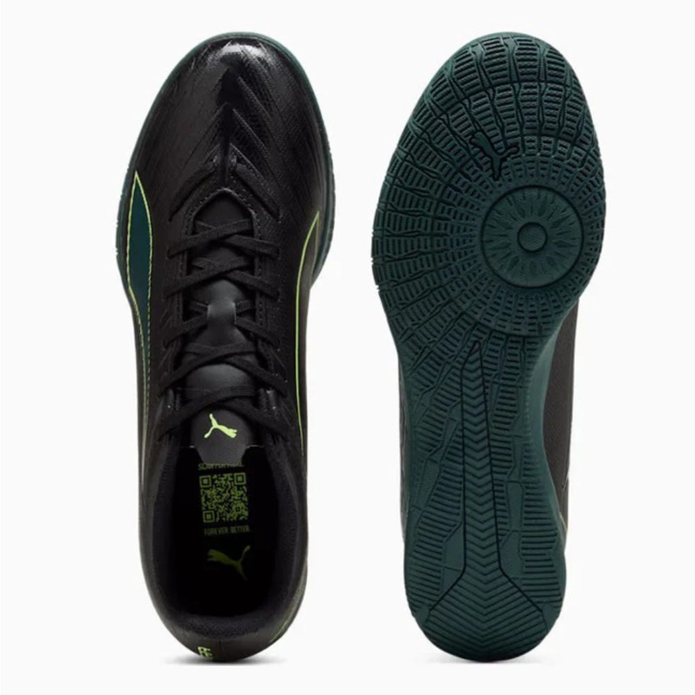 Tenis De Futbol Para Caballero Puma Ultra 6 Play Negro Lima Verde Ab0701