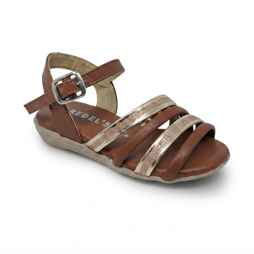 Sandalia Para Dama Fredels 120 Tan Ab0701