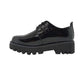 Zapato Escolar Para Dama Fredel's 12165 Negro Charol Ab0701