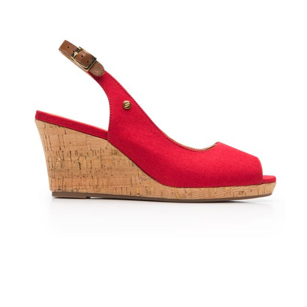 Zapatilla Para Dama Flexi 129605 Rojo Ab0701