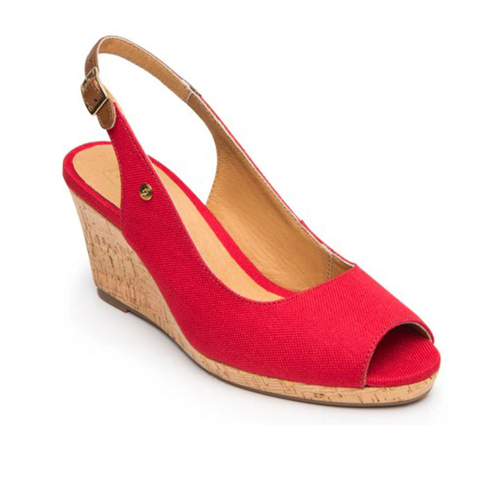 Zapatilla Para Dama Flexi 129605 Rojo Ab0701