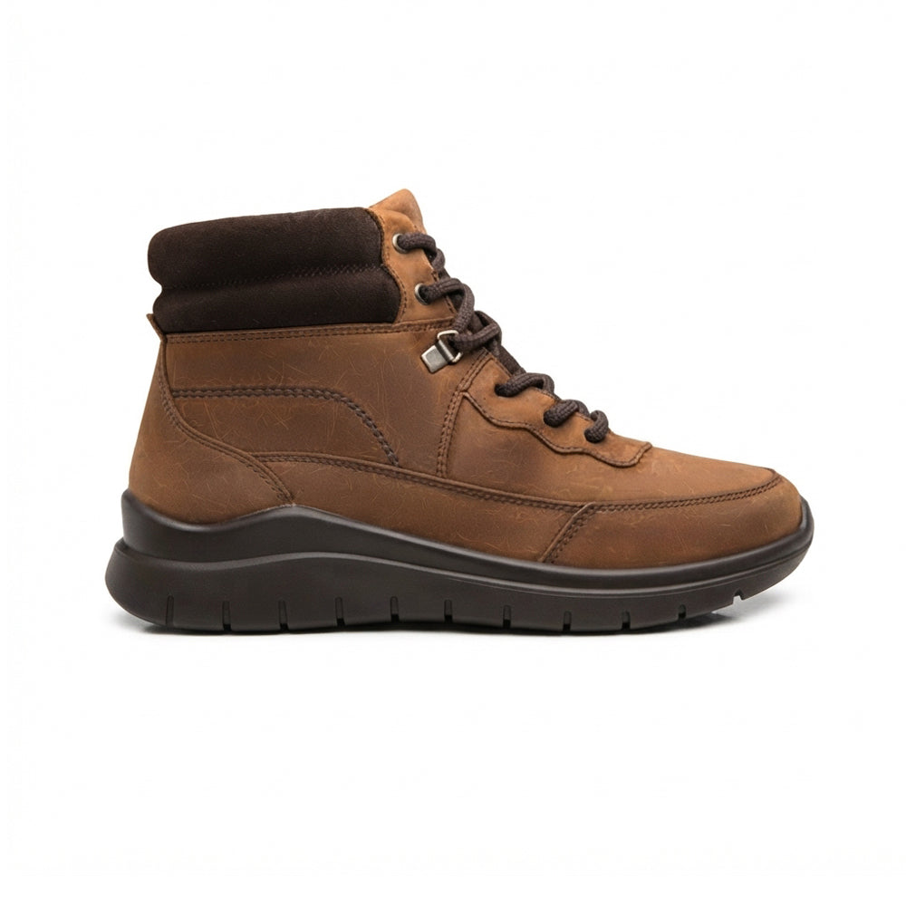 Botín Casual Para Dama Flexi 130207 Café Ab0701