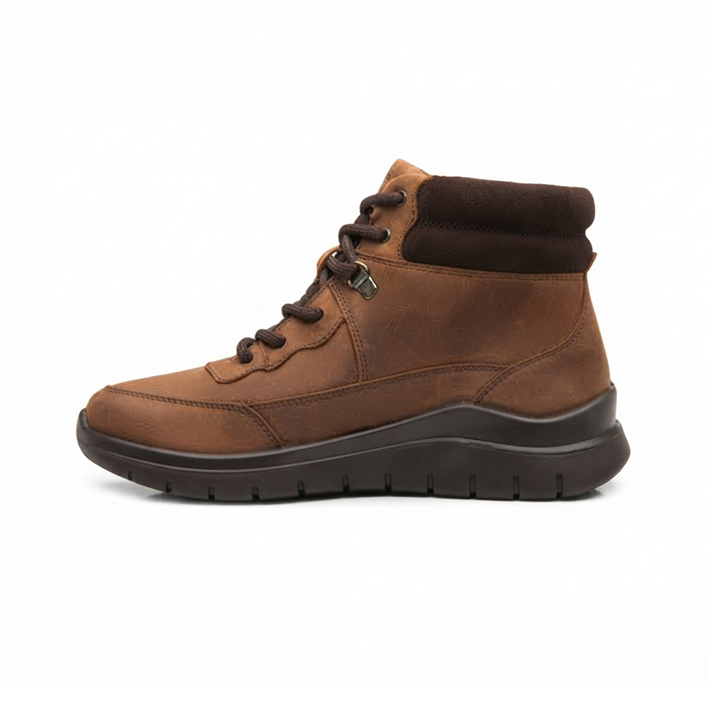 Botín Casual Para Dama Flexi 130207 Café Ab0701