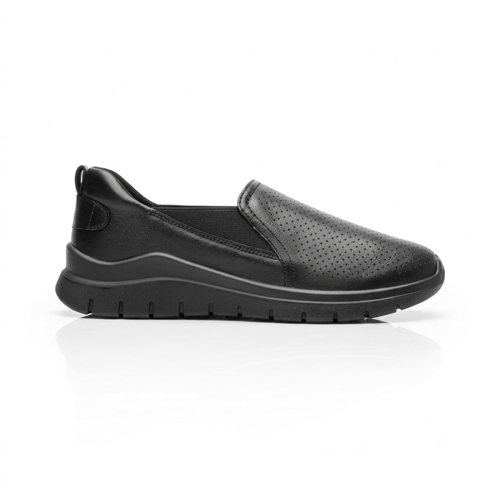 Mocasín Confort Para Dama Flexi 130210 Negro Ab0701