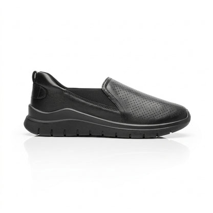 Mocasín Confort Para Dama Flexi 130210 Negro Ab0701