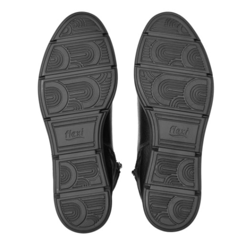 Botin De Confort Para Dama Flexi 130403 Negro Ab0701