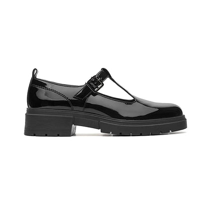 Zapato Escolar Para Dama Flexi 131909 Negro Charol Ab0701