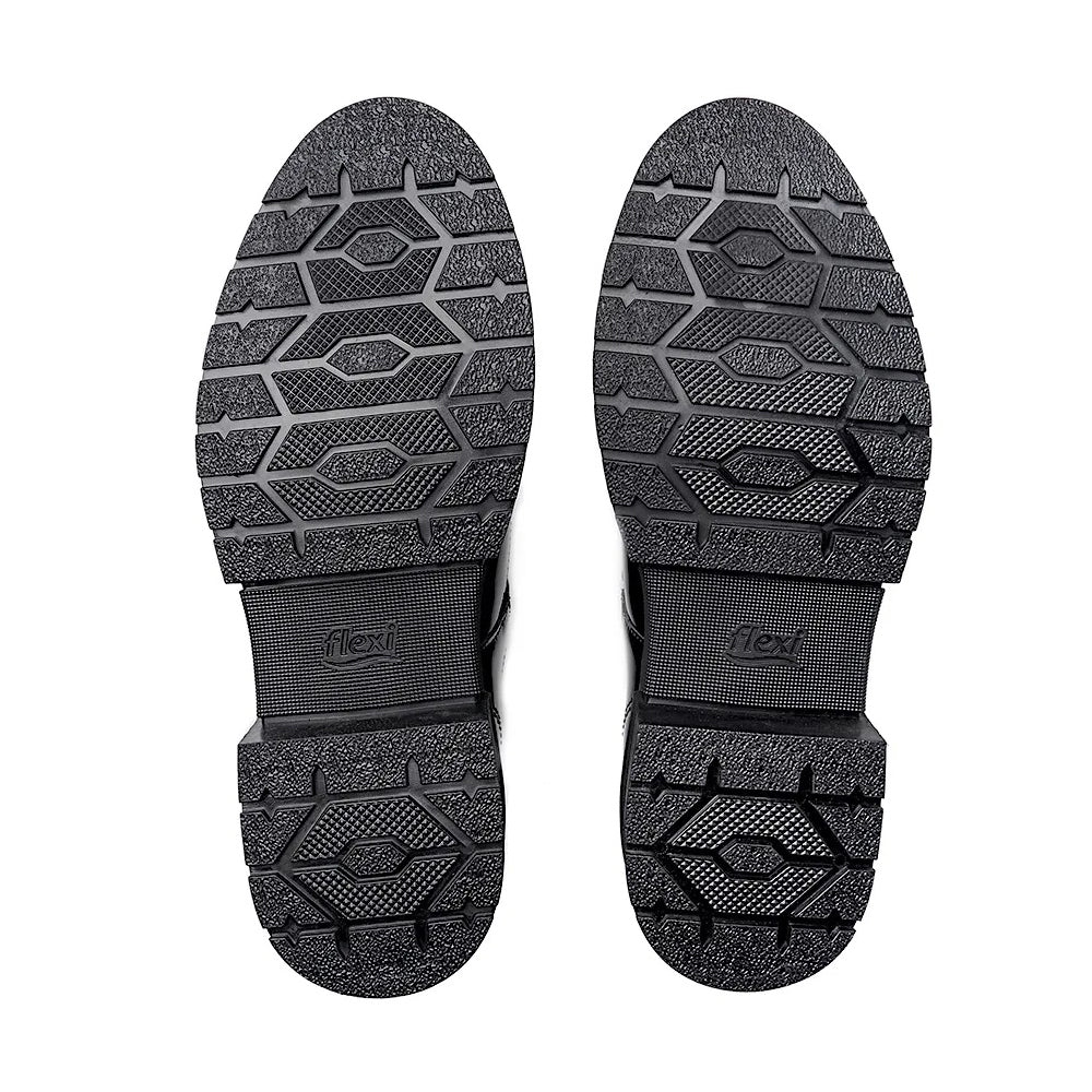 Zapato Escolar Para Dama Flexi 131909 Negro Charol Ab0701