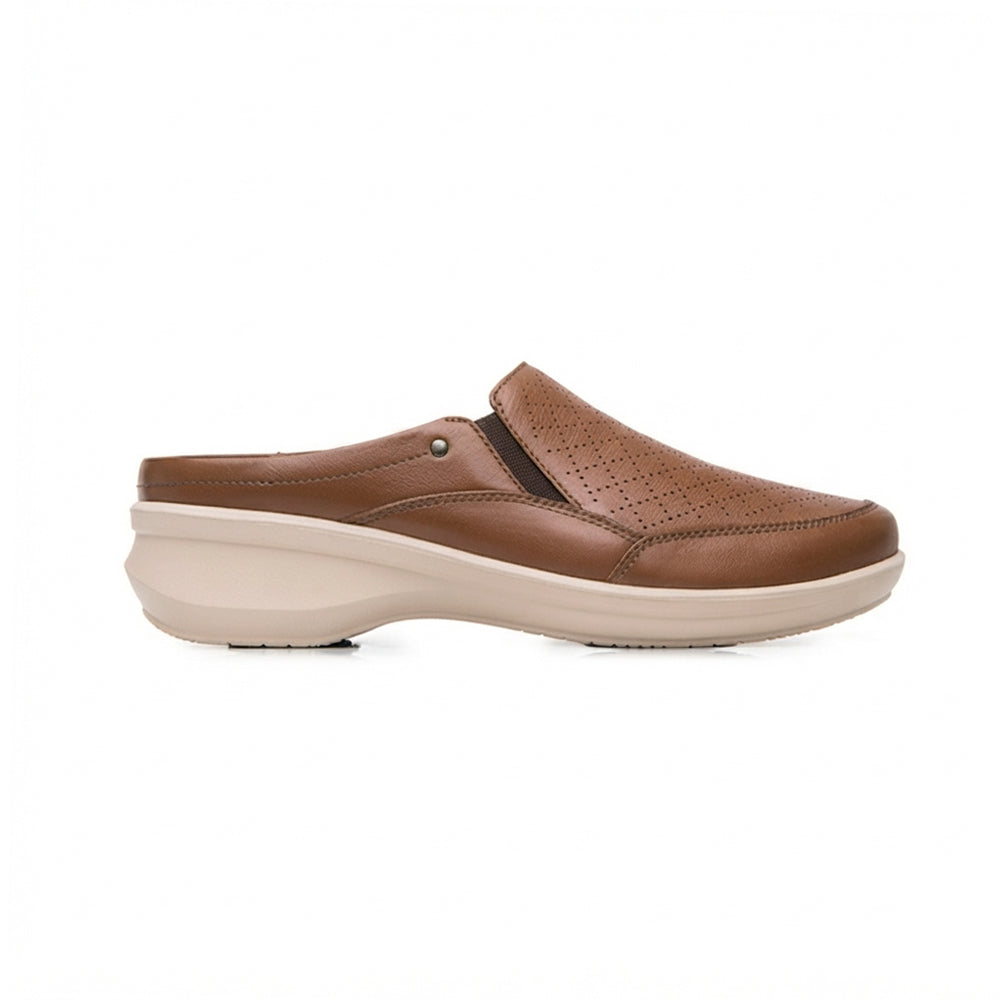 Zapato Confort Para Dama Flexi 134803 Tan Ab0701