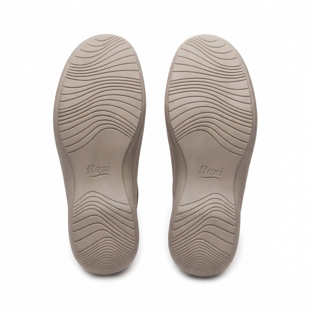 Zapato Confort Para Dama Flexi 134803 Tan Ab0701