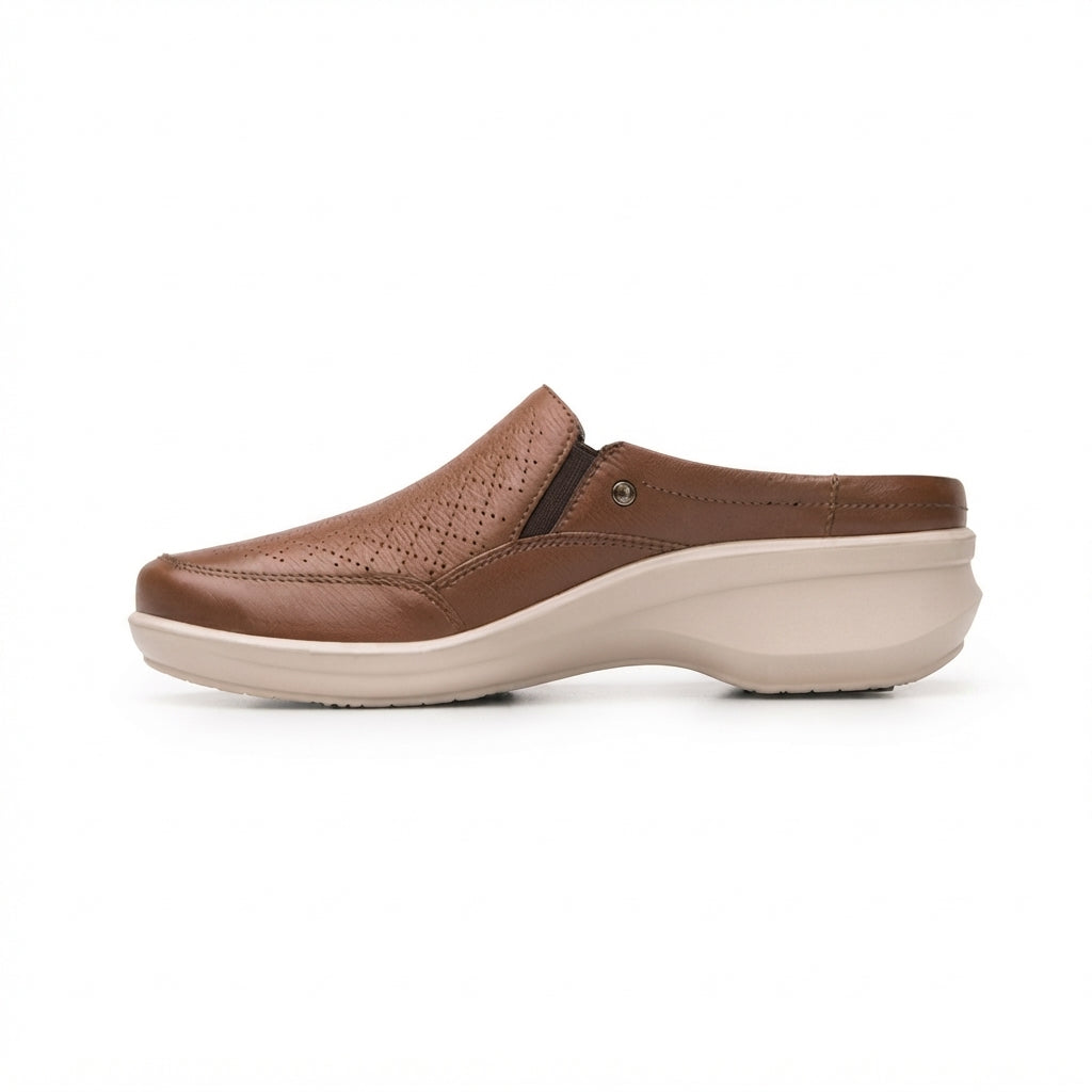 Zapato Confort Para Dama Flexi 134803 Tan Ab0701