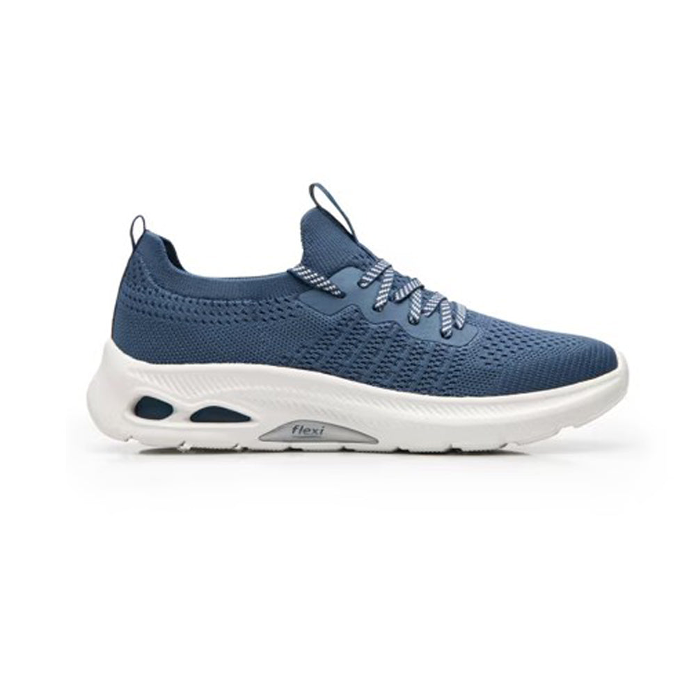 Sneaker Slip On Para Dama Flexi 135202 Azul Ab0701