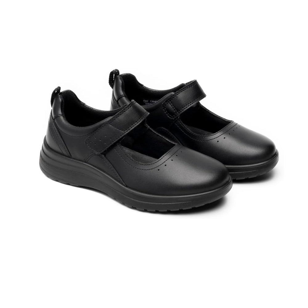 Zapato Escolar Para Niña Flexi 136402 Negro Ab0701