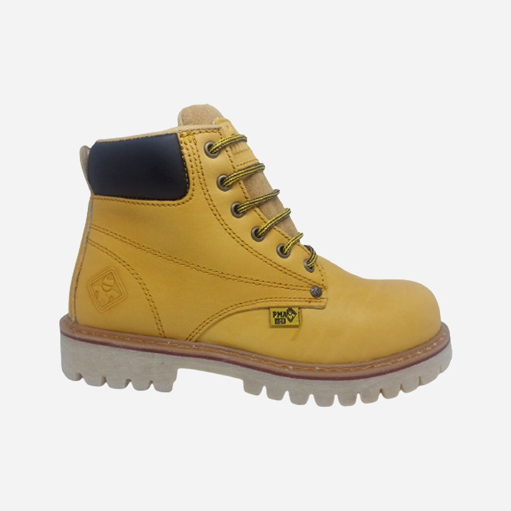 Bota De Trabajo Para Caballero Pma 136 Miel Ab0701