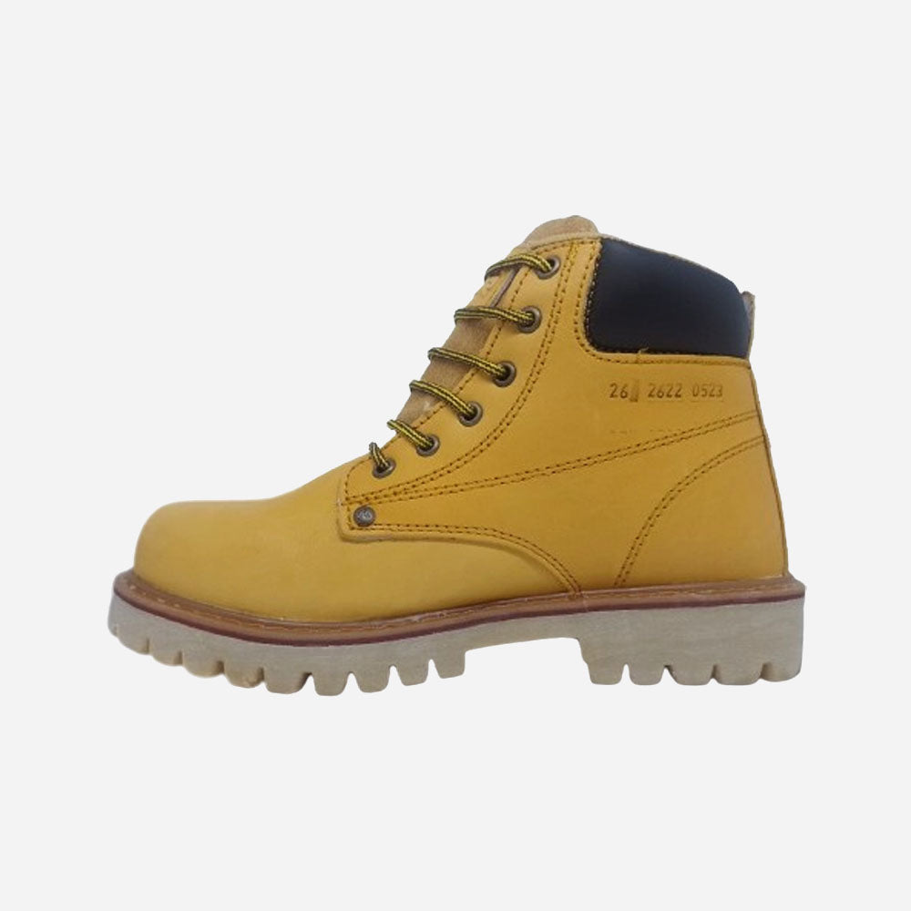 Bota De Trabajo Para Caballero  Pma 136Acero Miel Ab0701