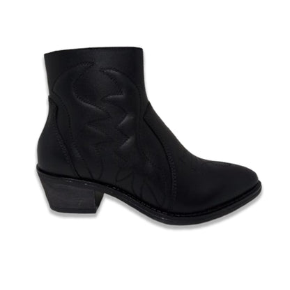 Bota Para Dama Vicenza 19006 Negro Ab0701