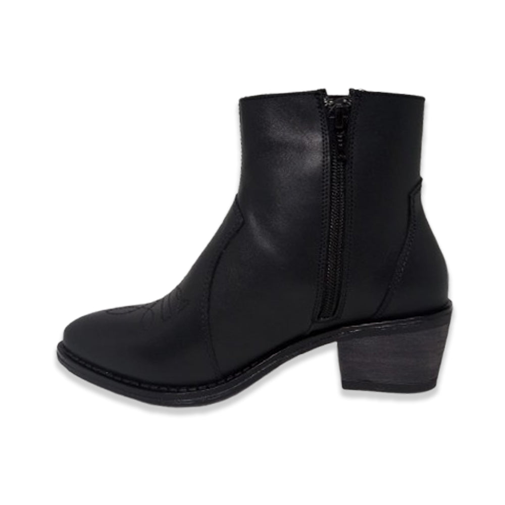 Bota Para Dama Vicenza 19006 Negro Ab0701