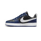 Tenis Casual Para Dama Nike Court Borough Low Marino Negro Blanco Ab0701