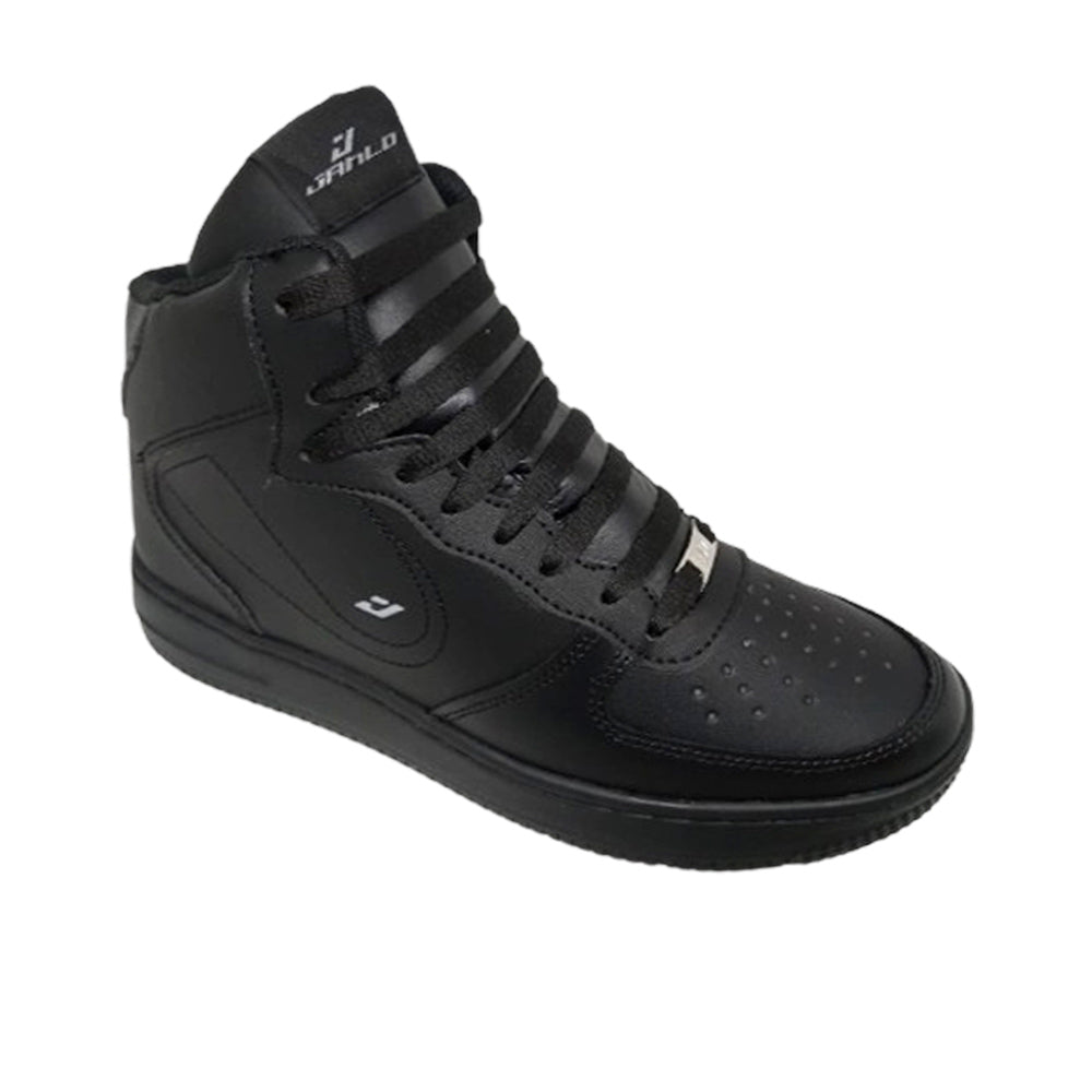 Tenis Bota Para Dama/Joven Janlo 6046 Negro Ab0701