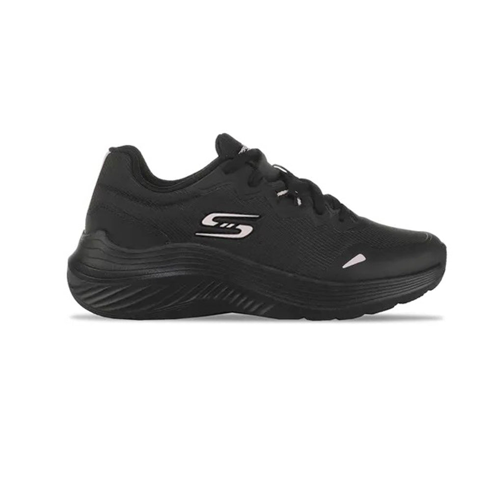 Tenis Deportivo Para Dama Skechers 21017 Negro Rosa Ab0701