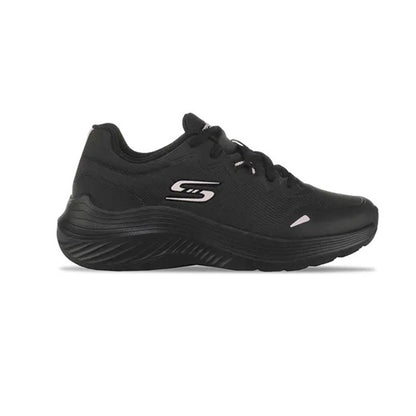 Tenis Deportivo Para Dama Skechers 21017 Negro Rosa Ab0701