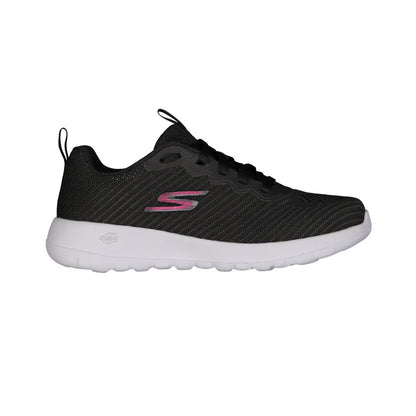 Tenis Deportivo Para Dama Skechers 2110007 Negro Rosa Ab0701