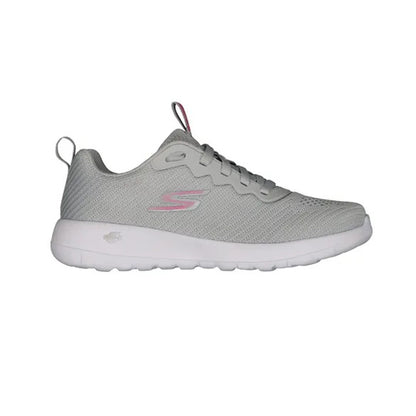 Tenis Deportivo Para Dama Skechers 2110007 Gris Rosa Ab0701