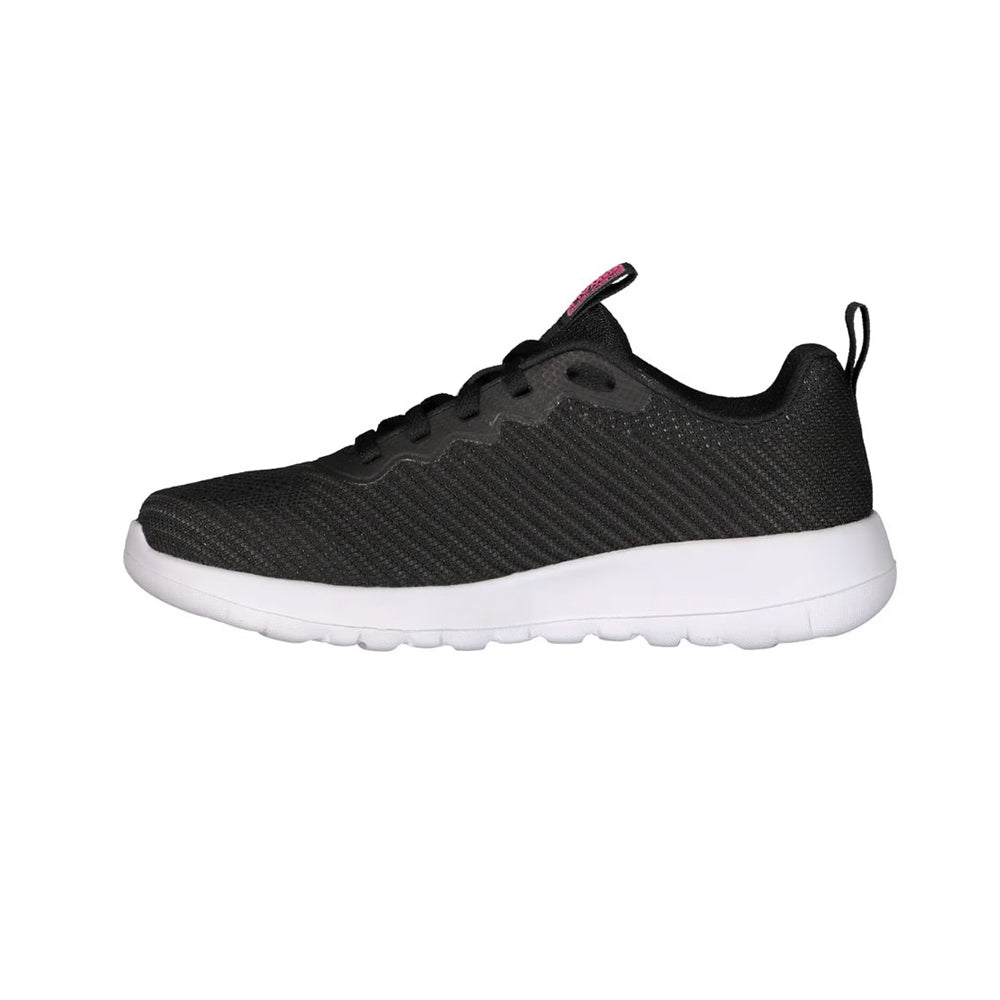Tenis Deportivo Para Dama Skechers 2110007 Negro Rosa Ab0701