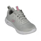 Tenis Deportivo Para Dama Skechers 2110007 Gris Rosa Ab0701